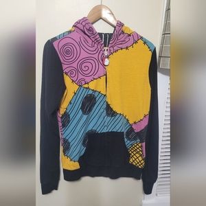 Disney Tim Burton's The Nightmare Before Christmas Reversible Hoodie Size M